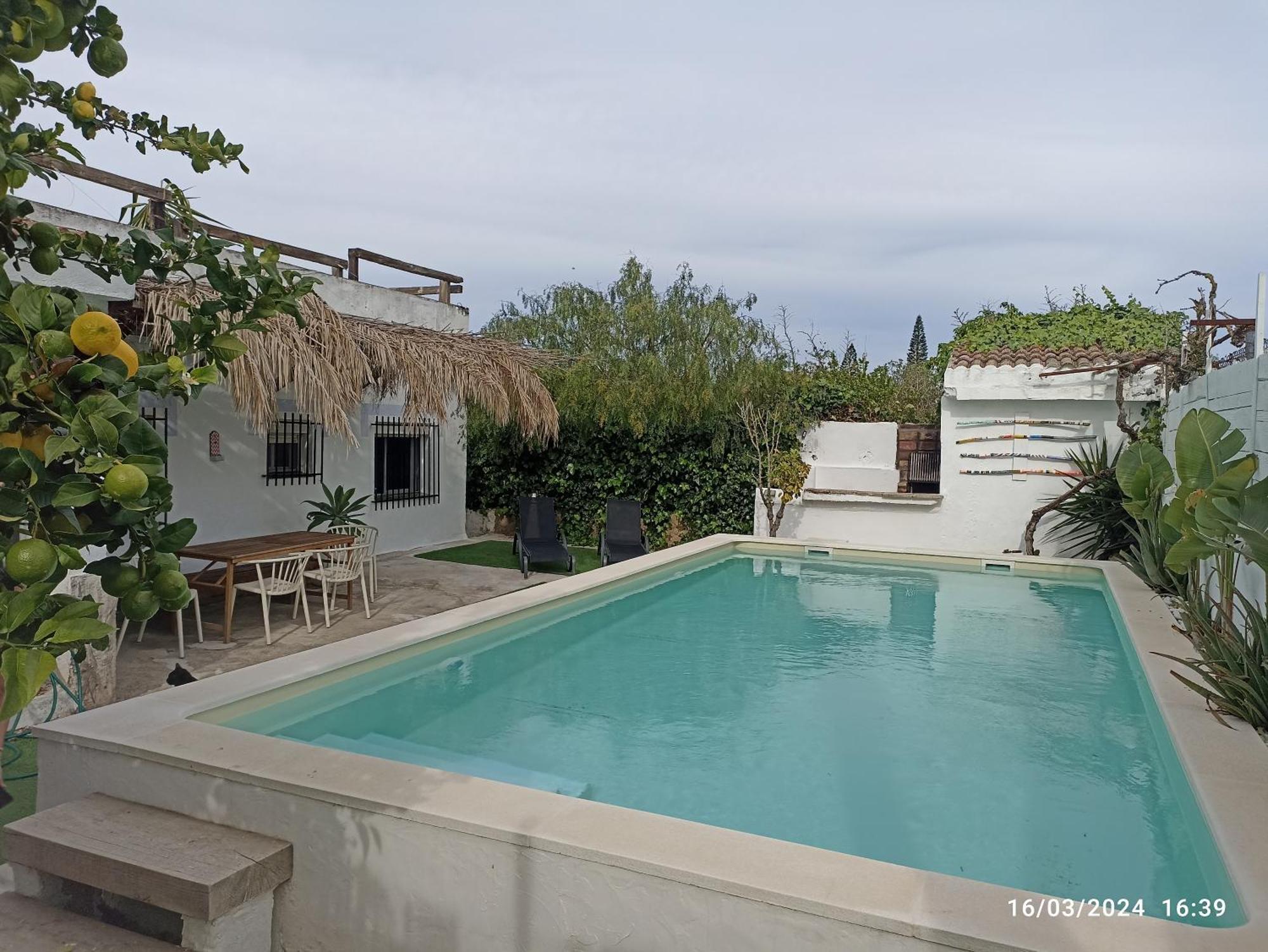 Casa, Piscina, Jacuzzi, Garaje, Barbacoa. Villa Chiclana de la Frontera Exteriör bild