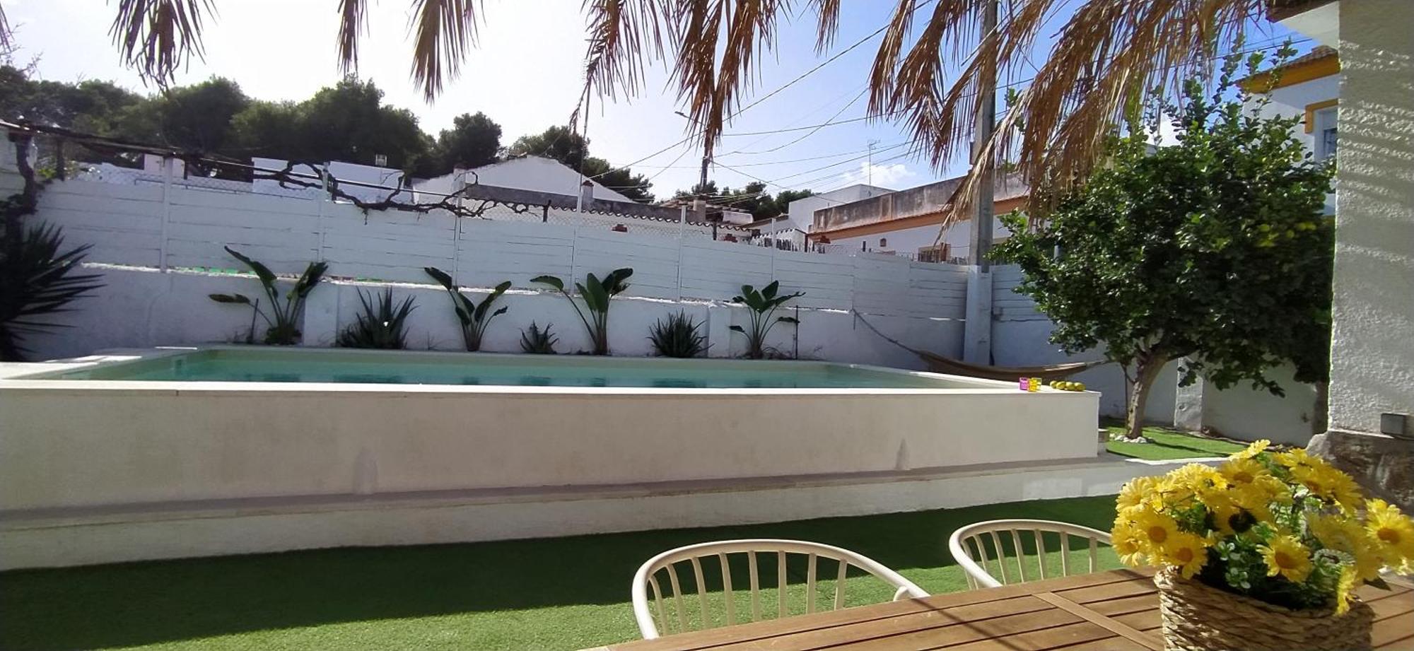 Casa, Piscina, Jacuzzi, Garaje, Barbacoa. Villa Chiclana de la Frontera Exteriör bild